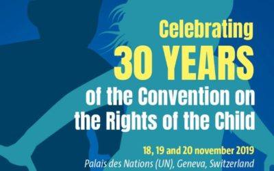 30 ans de la Convention des Droits de l’enfant, Palais des Nations (ONU)
